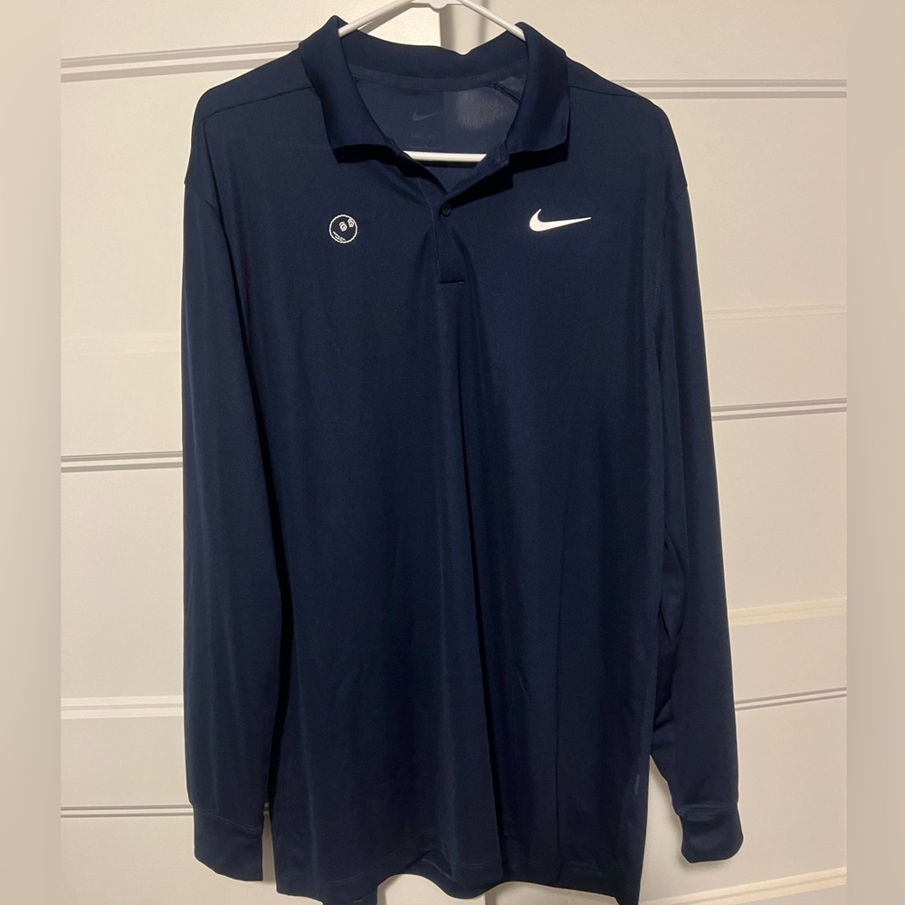 COPY - Malbon golf x Nike long sleeve polo size L